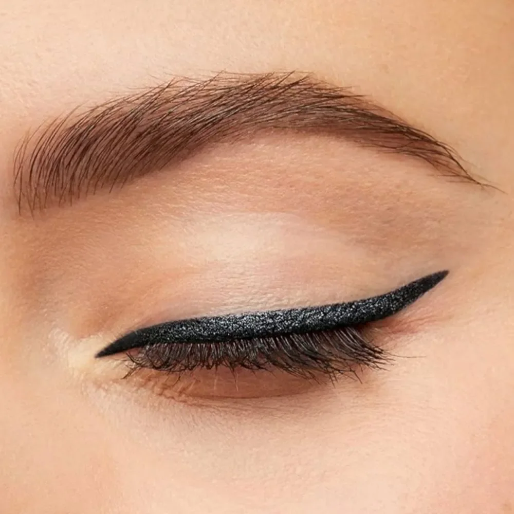 MAC Limited Edition charcoal gray pearl finish eyeliner - yule never know